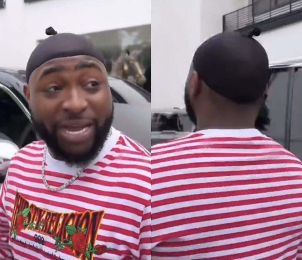 Aunty Ramota’s Cap - Davido’s New Wig Cap Goes Viral, Fans Hilariously Compare Him to Aunty Ramota