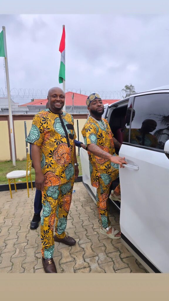 Davido was spotted in Osun state today in his Wedding Car Gift; this Sparks reaction 